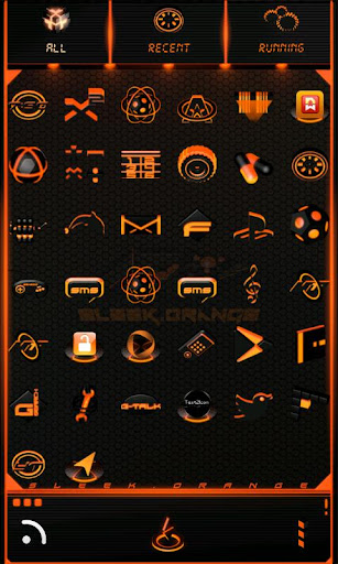 免費下載個人化APP|Sleek Orange GO Launcher Theme app開箱文|APP開箱王