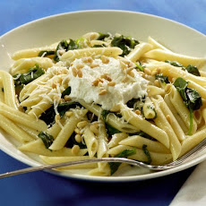 Penne with Ricotta and Pine Nuts