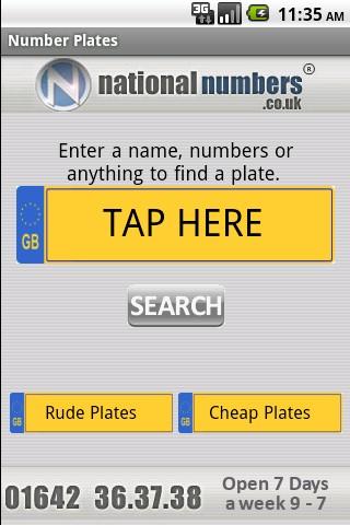 Number Plates