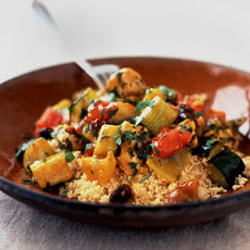 Steamed Moroccan Chicken and Vegetables
