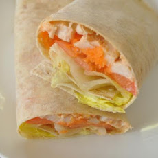 Dijon Chicken and Salad Wrap (21 Day Wonder Diet: Day 1)