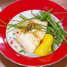 Roasted Flounder Stuffed with a Shrimp and Cornbread Dressing