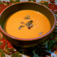 Fresh Pumpkin Soup by Kerry Simon