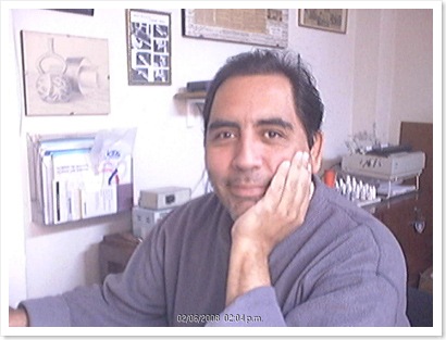 Yo hoy en día, foto tomada a las 2:10pm del Lunes 2 de Junio del 2008