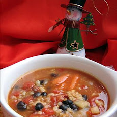 Vegetable Soup on the Double