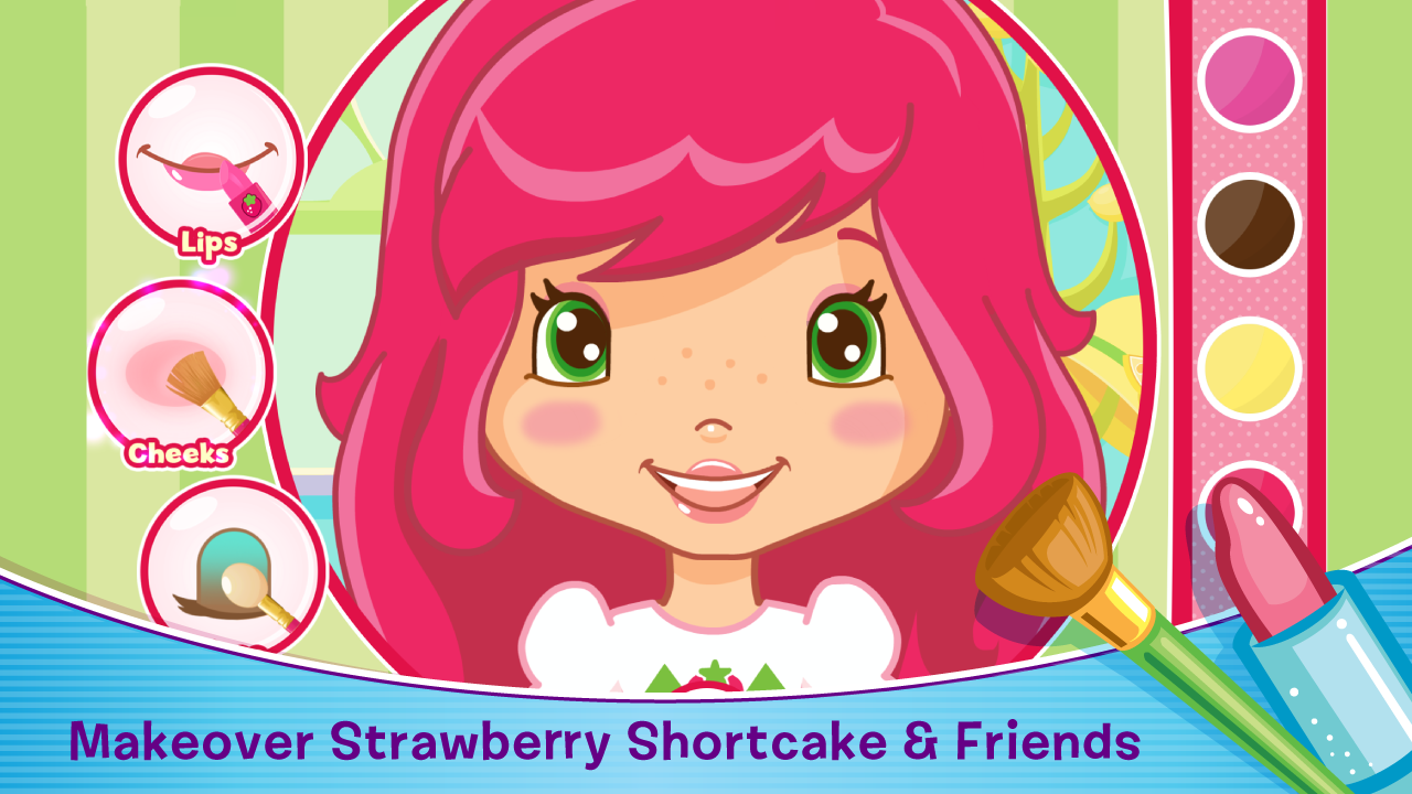 Android application Strawberry Shortcake Salon screenshort