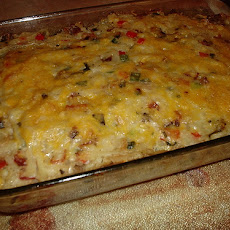 Cheesy Loaded Hash Browns Casserole