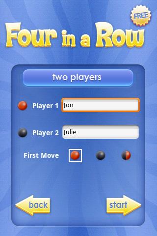 【免費棋類遊戲App】Four in a Row Free-APP點子