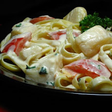 Scallops Alfredo