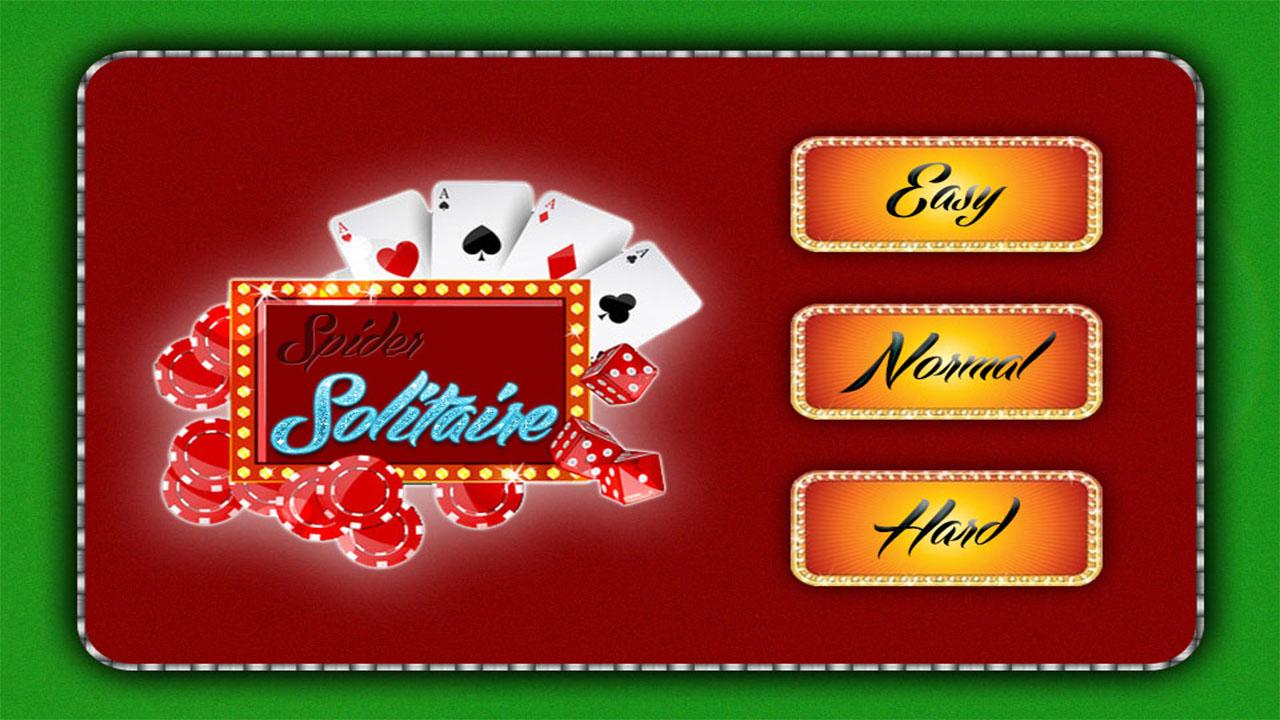 Android application Spider Solitaire HD screenshort