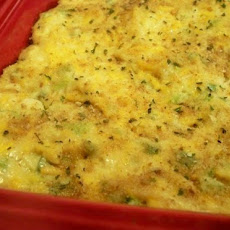 Broccoli and Cauliflower Gratin