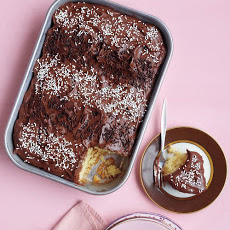Vanilla Sheet Cake with Malted-Milk-Chocolate Frosting