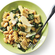 Rotini with White Beans and Escarole