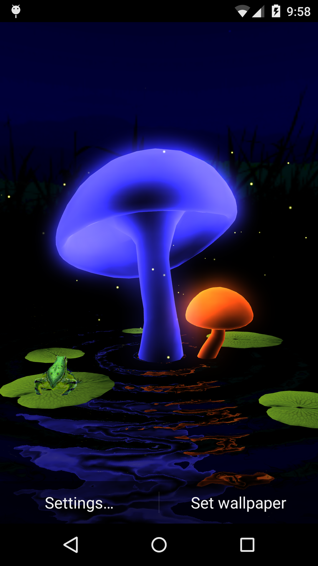 Android application VA Magic Mushrooms 3D screenshort