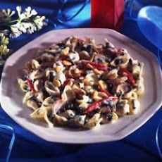 Florentine Pasta With Red Pepper