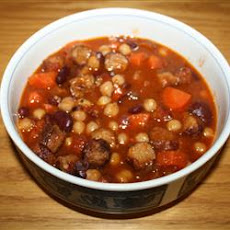 Sausage and Bean Slow Cooker Dinner