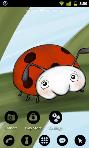 Ladybug Theme GO Launcher EX