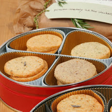 Blue Cheese-Pecan Icebox Crackers