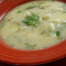 Fennel Avgolemono Soup