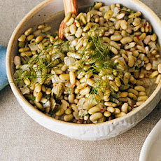 Flageolet Beans with Fresh Fennel