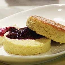 Olive Oil Cake with Blueberries and Mascarpone