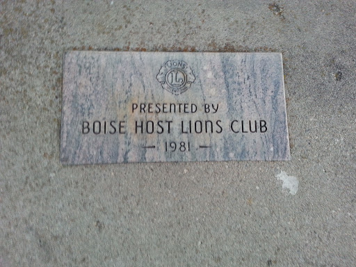 Boise Host Lions Club Watering Fountain