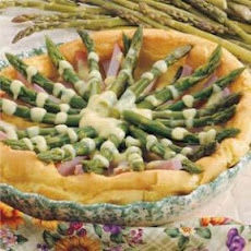 Asparagus Hollandaise Puff
