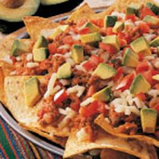 Cheesy Sausage Nachos