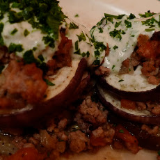 Iman Bayaldi (Greek Eggplant Layers)
