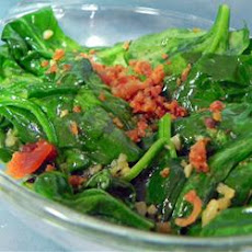 Pan Fried Spinach
