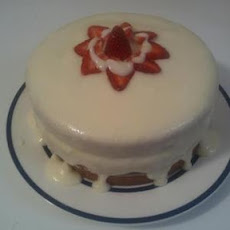 Strawberry Surprise Cake
