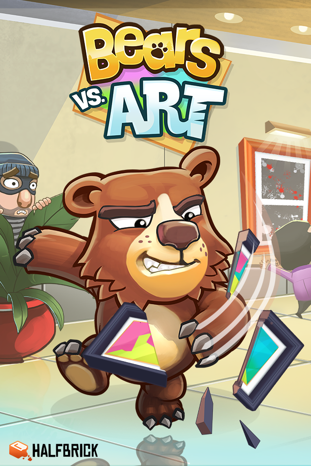 Android application Bears vs. Art screenshort