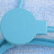 Desk Phones - Western Electric 1220A AD1 10 Button Trimline Blue 2