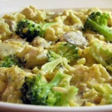 Broccoli Noodle Pudding