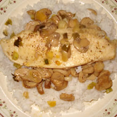 Zesty Tilapia with Mushrooms