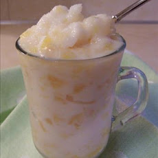 Pineapple Buttermilk Sherbet