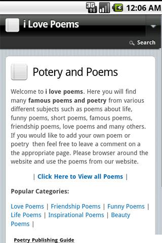 Poems and Poetry