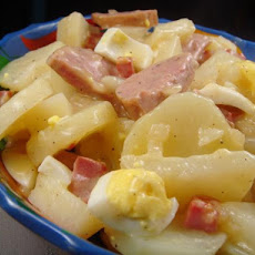 Hot Potato Salad With Kielbasa