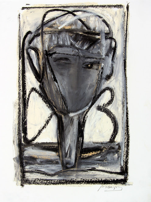 <p>
	<strong>Imaginary Portrait 24</strong><br />
	Oil stick on paper<br />
	14&quot; x 11&quot;<br />
	1996</p>
