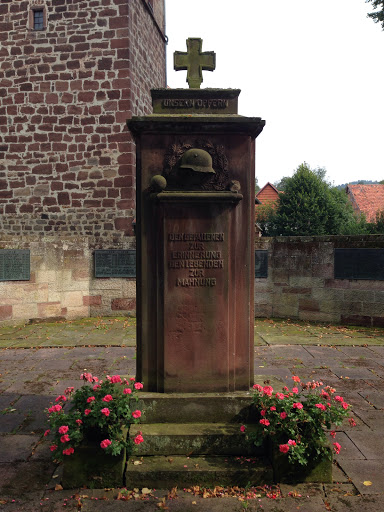 Kriegerdenkmal Ehringen