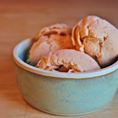 Brown Sugar Nectarine Ice Cream