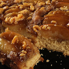 Spiced Caramel Apple Upside-Down Cake Recipe