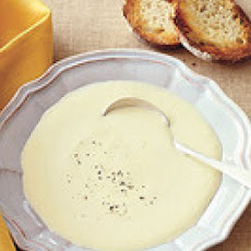 Chilled Leek and Yellow Squash Soup