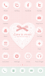 How to get Love is sweet icon Theme patch 1.0 apk for android