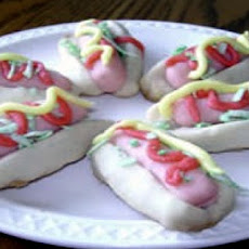 Hot Dog Cookies