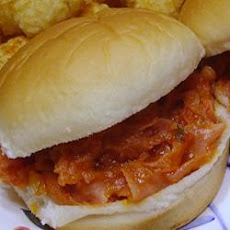 Pittsburgh Ham Barbecue Sandwich