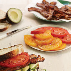 Bacon, Avocado, and Tomato Sandwich