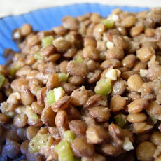 Lentil Salad (Yemiser Selatta)