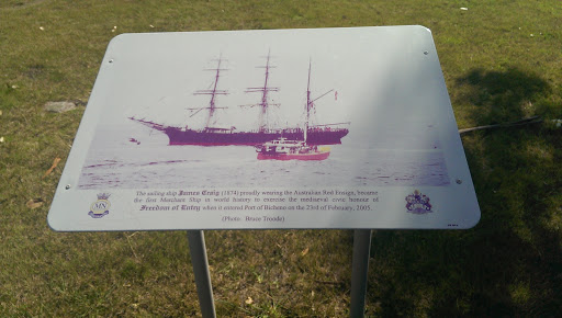 James Craig Sailing Ship Plaque