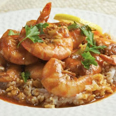 Shrimp with Spicy Chili and Beer Sauce